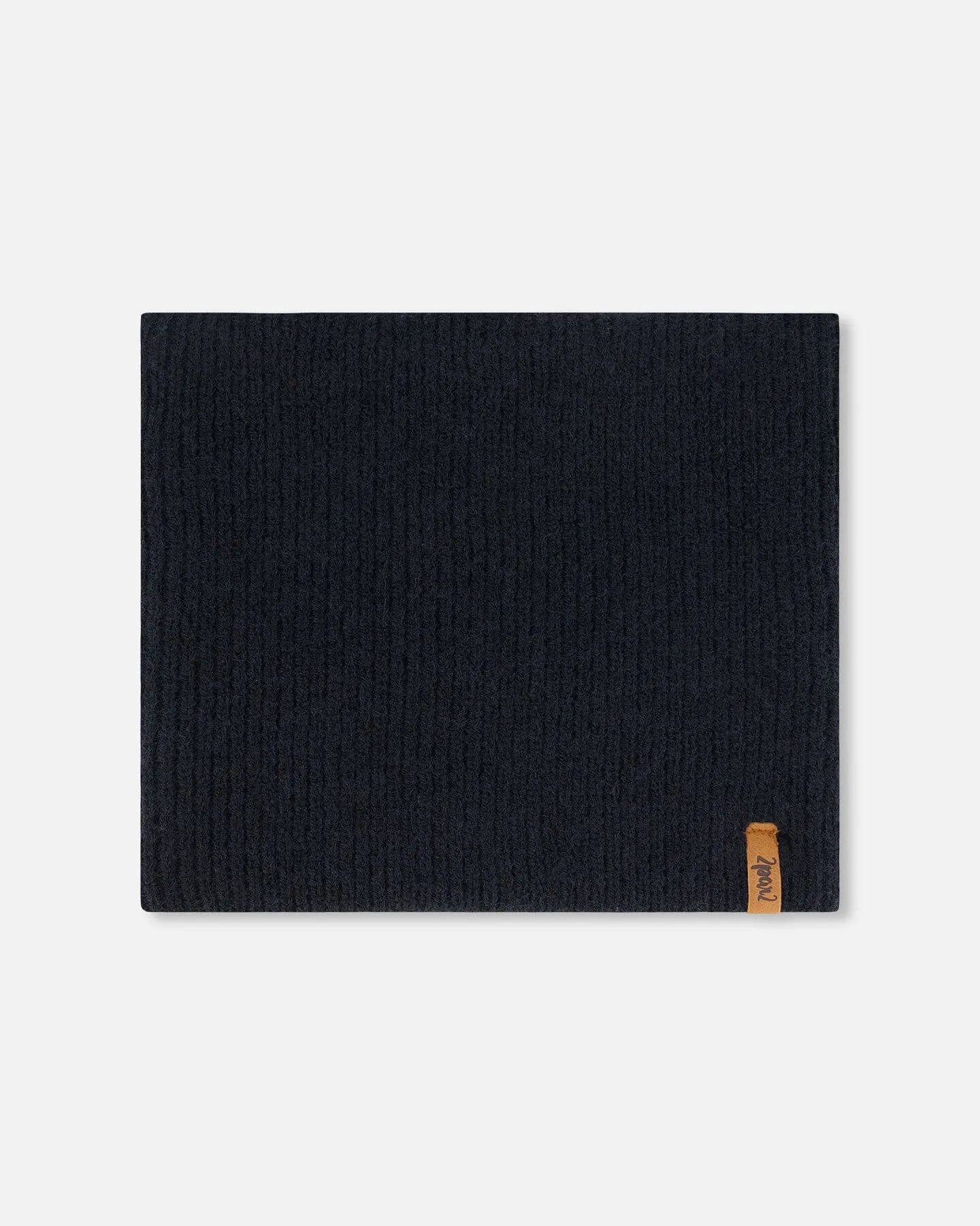 Mid-Season Knit Neckwarmer Black