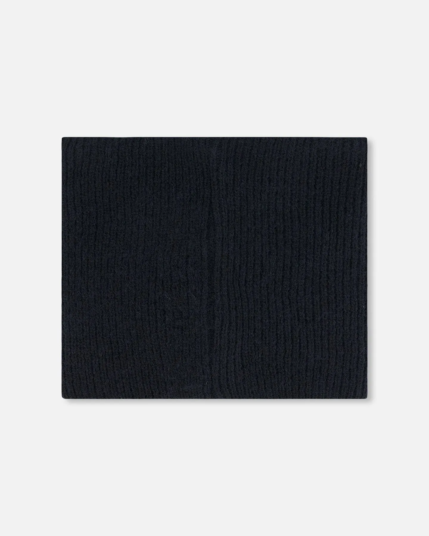 Mid-Season Knit Neckwarmer Black