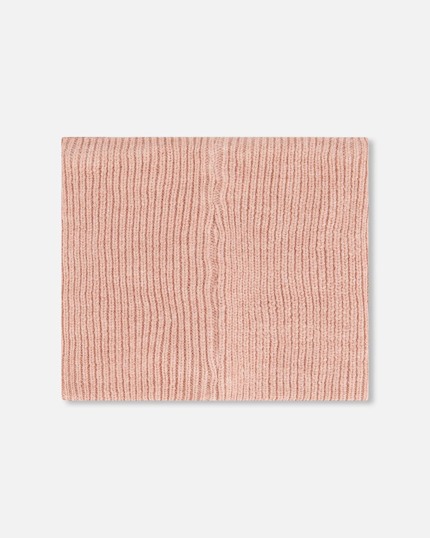 Mid-Season Knit Neckwarmer Dusty Pink