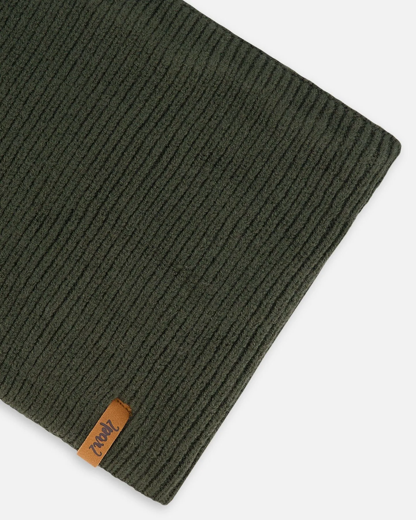 Mid-Season Knit Neckwarmer Forest Green