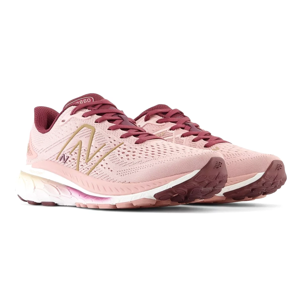 New Balance Women's Fresh Foam X 860v13 Pink Moon/Burgundy