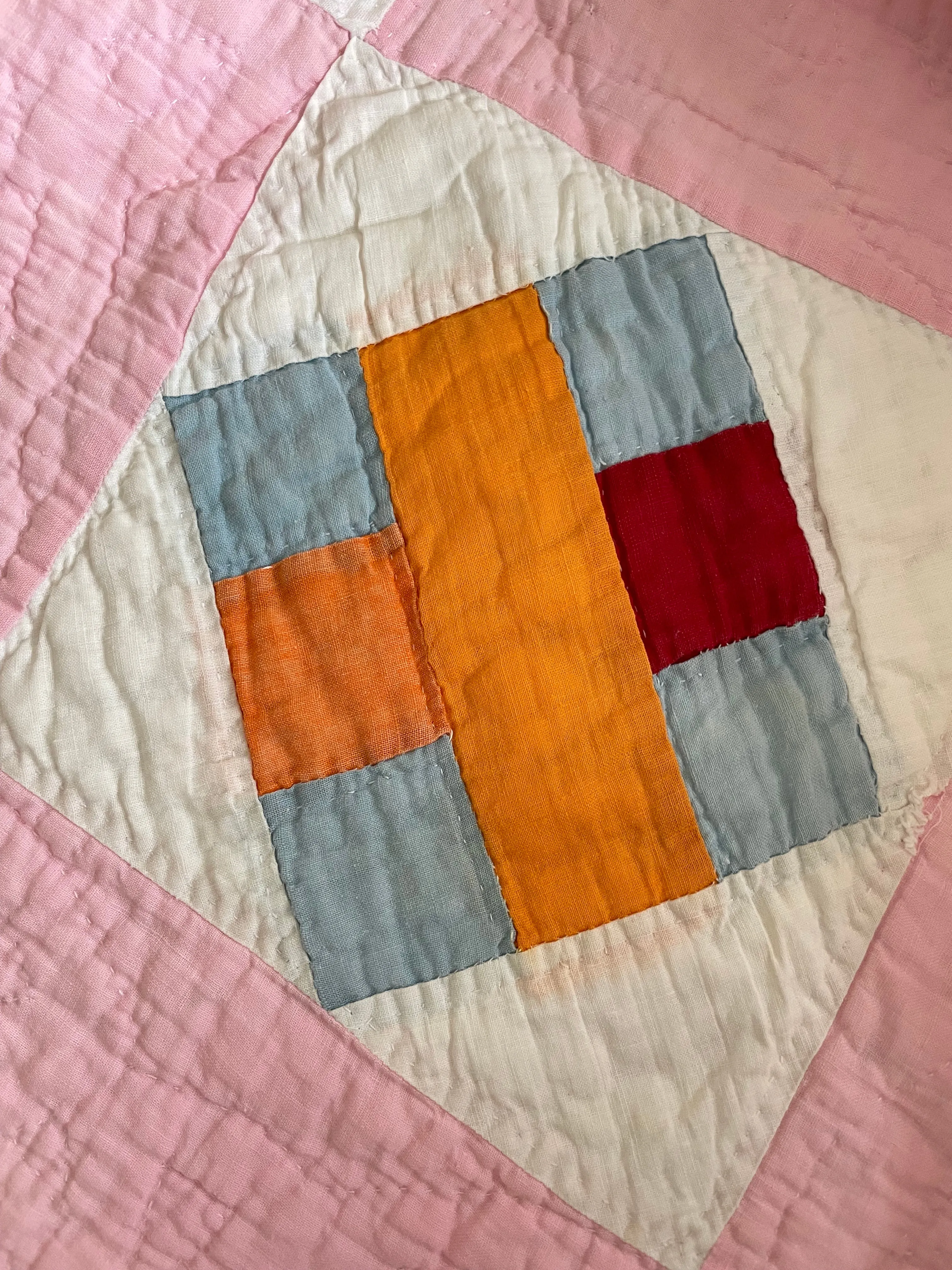 Nine Patch Cross Quilt