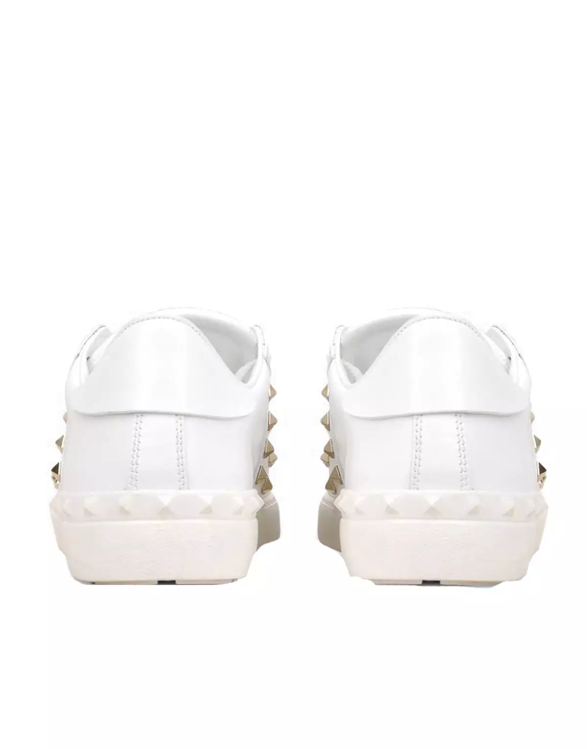 Open Sneaker Untitled, White/Gold