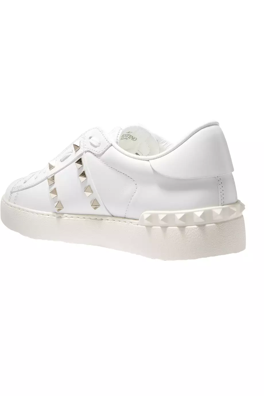 Open Sneaker Untitled, White/Gold