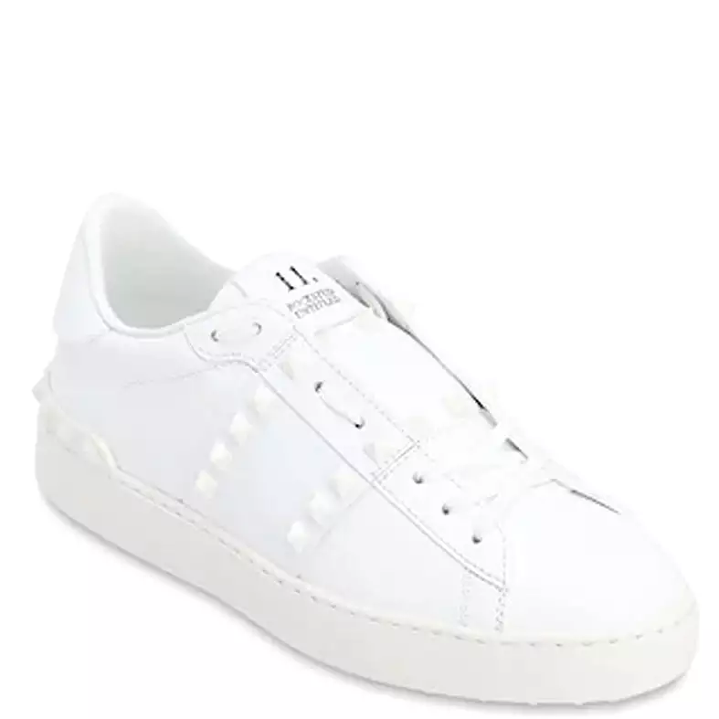 Open Sneaker Untitled, White/White