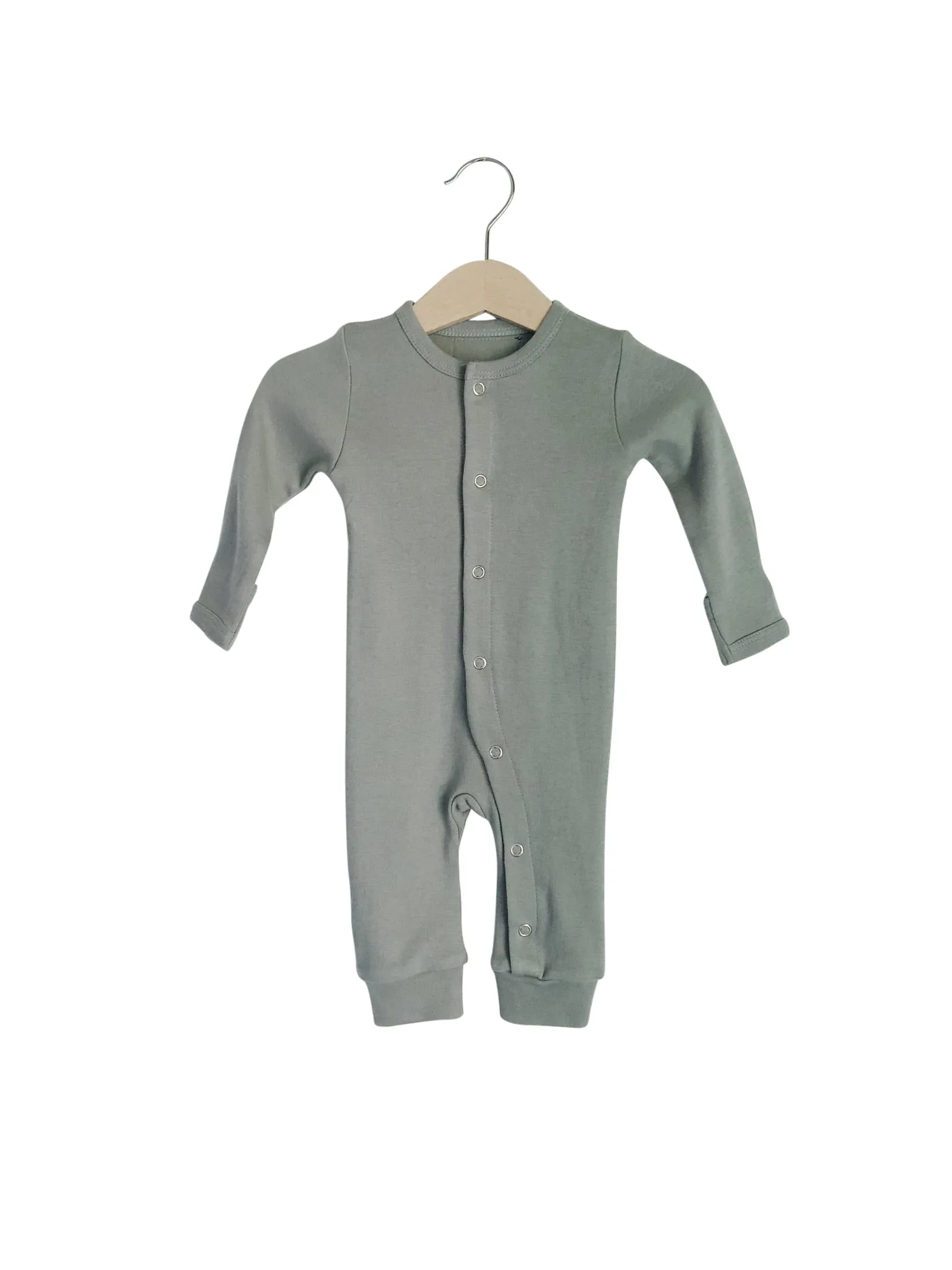 Organic Button Coverall -  Colors