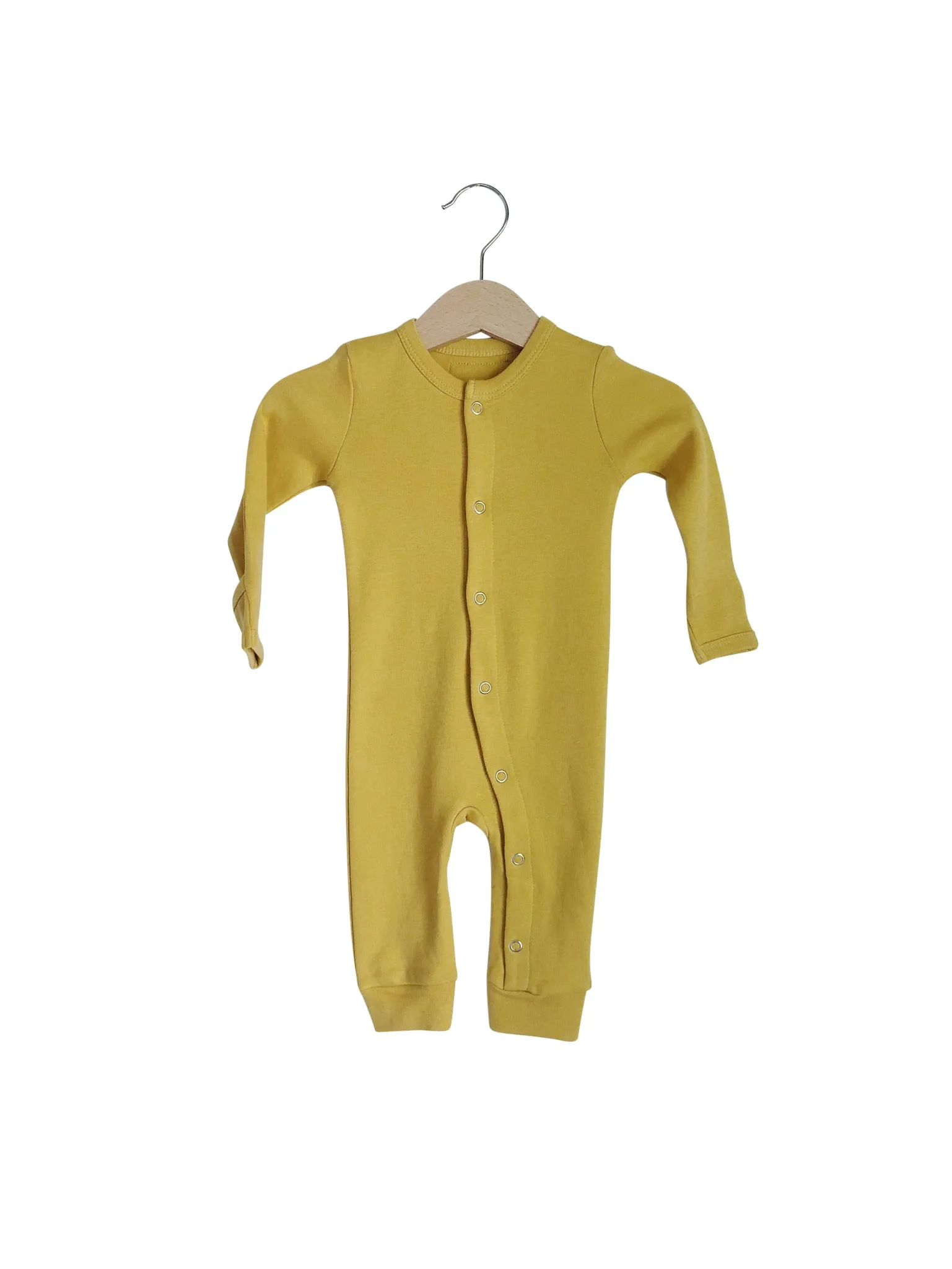 Organic Button Coverall -  Colors