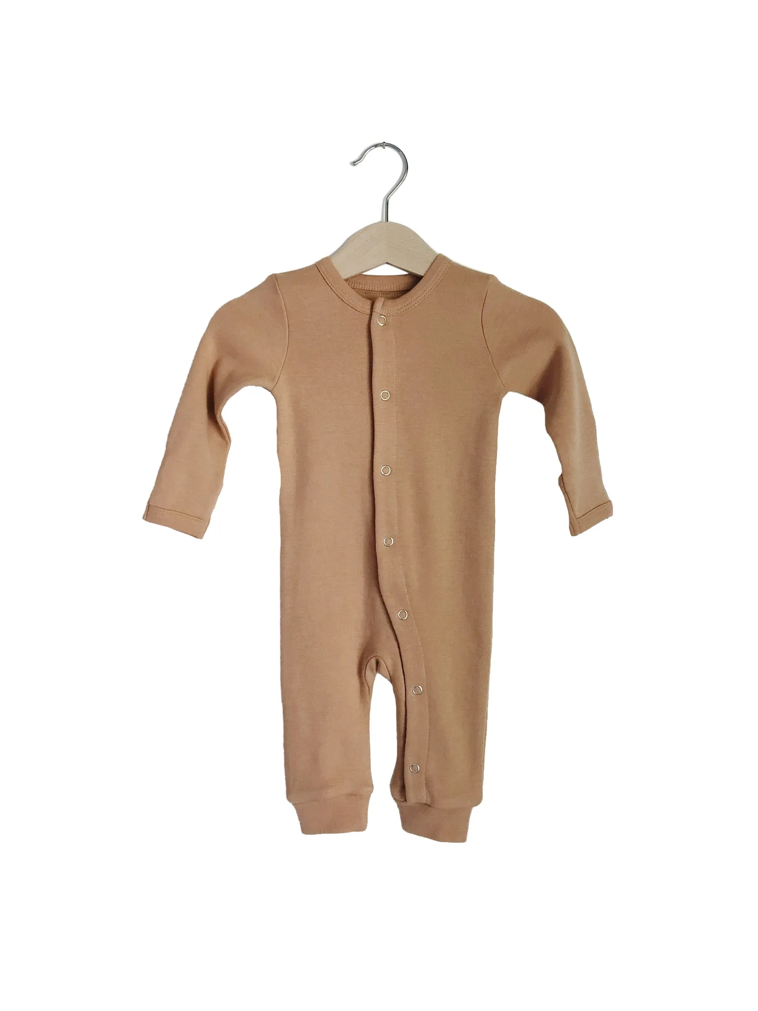 Organic Button Coverall -  Colors