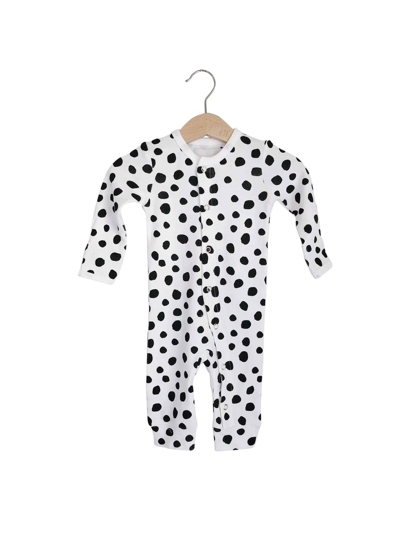 Organic Button Coverall -  Prints