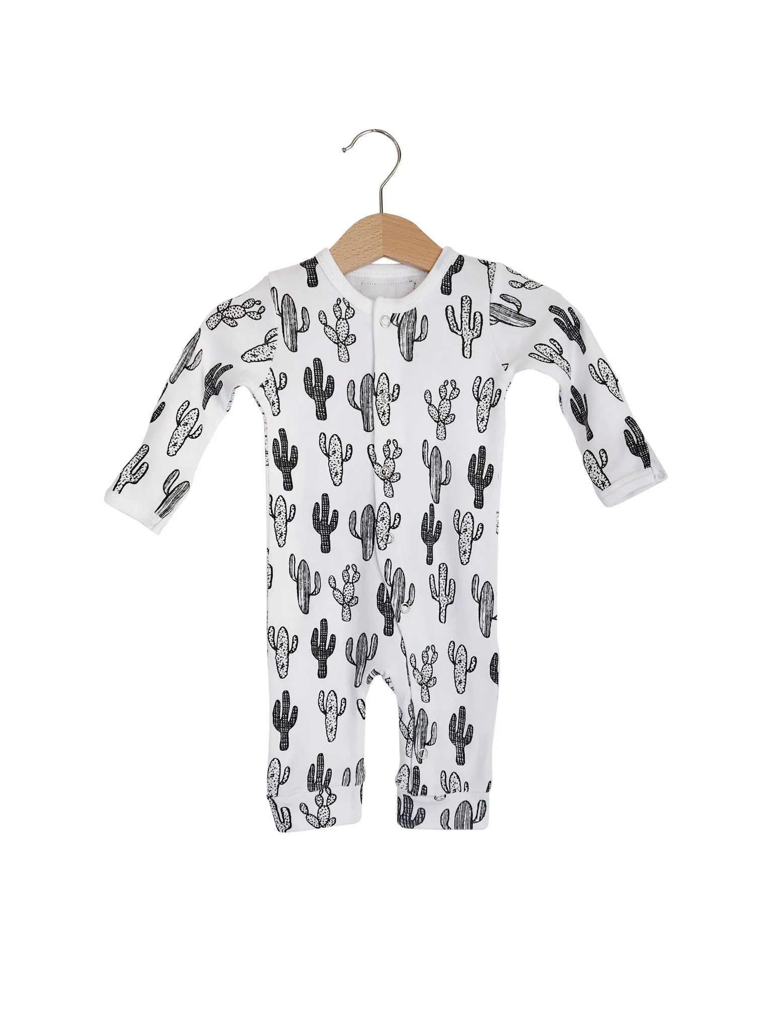 Organic Button Coverall -  Prints