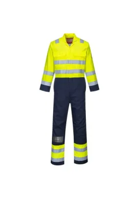 Portwest Hi-Vis Anti-Static Bizflame Pro Coverall