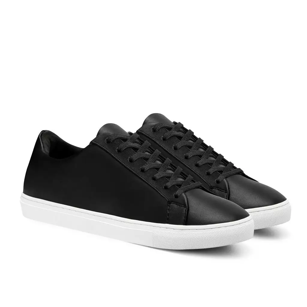 Premier Low Top | Black (Blind Eyelets)