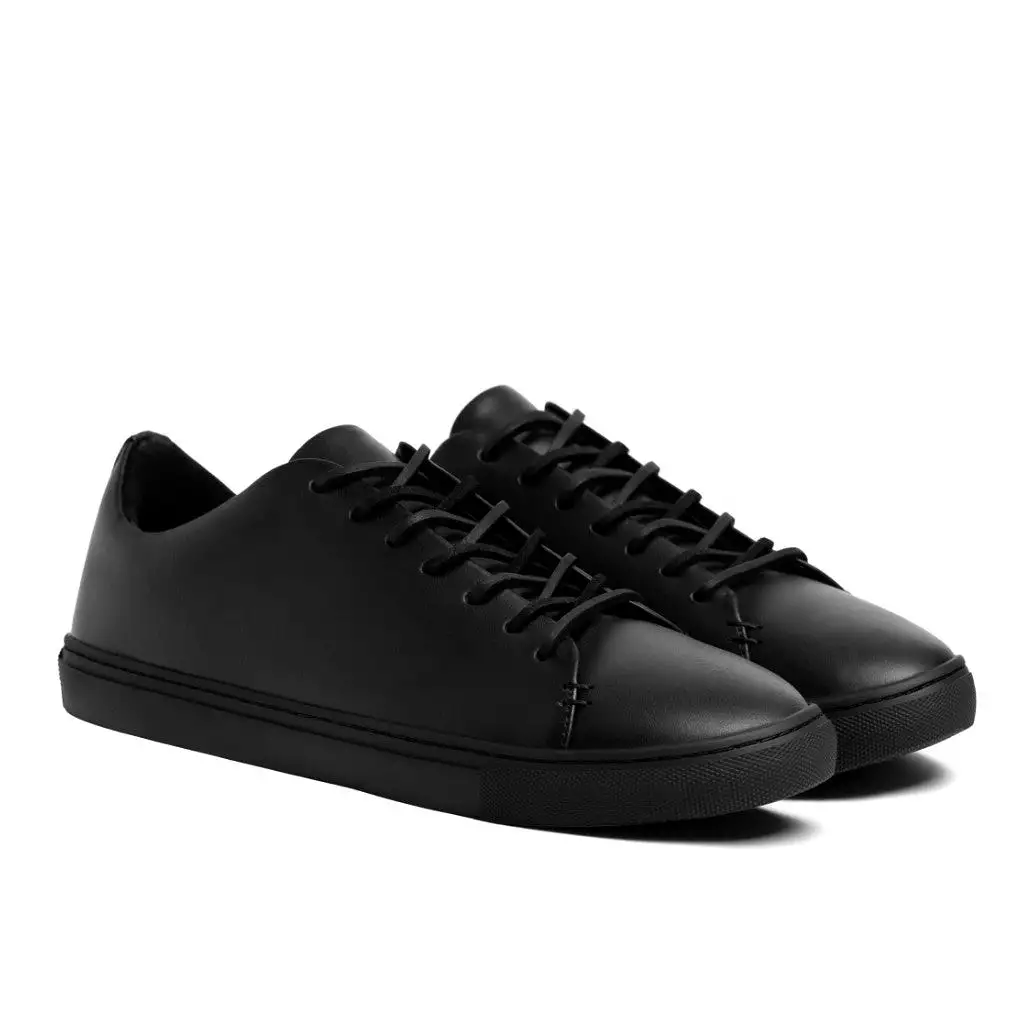 Premier Low Top | Black Vachetta