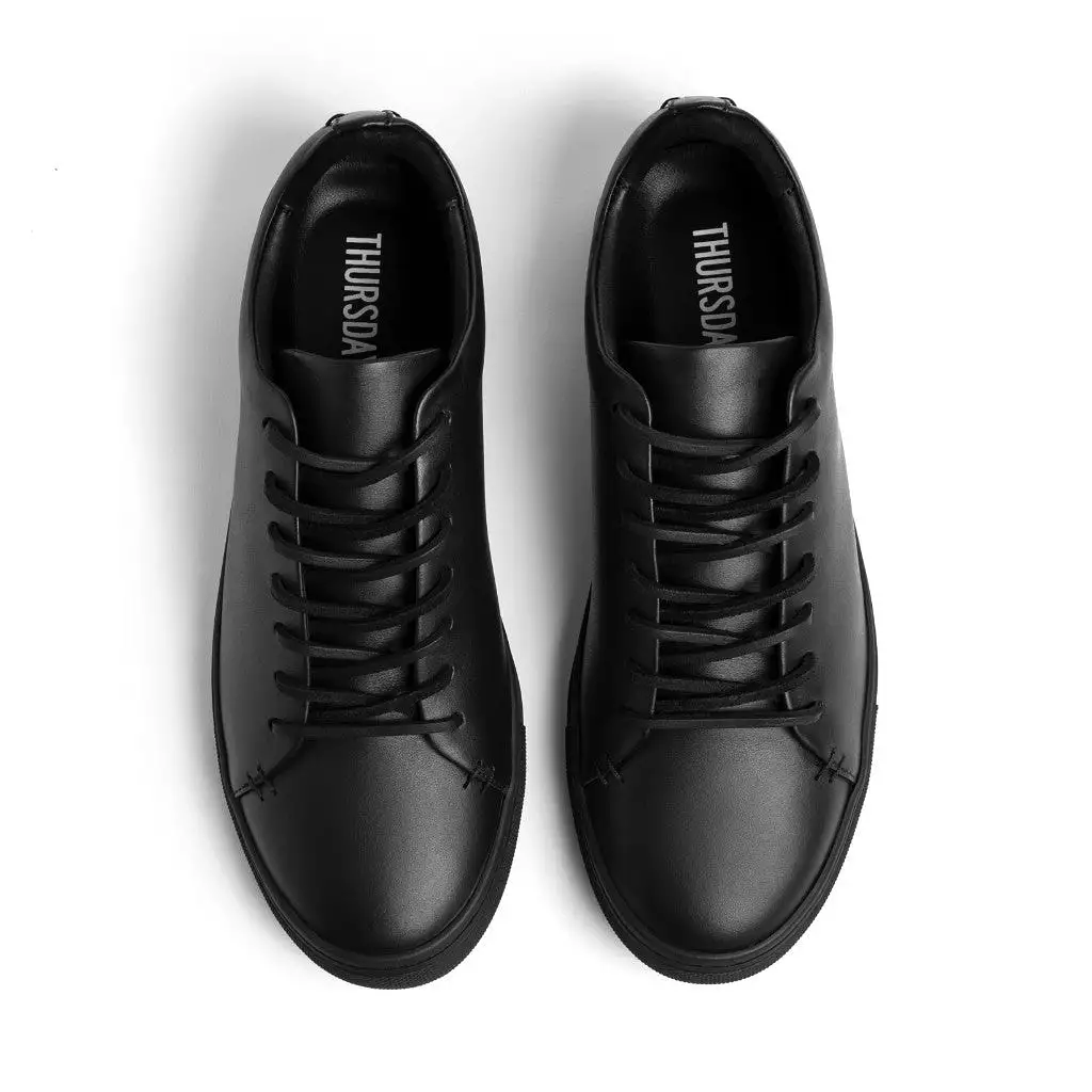 Premier Low Top | Black Vachetta