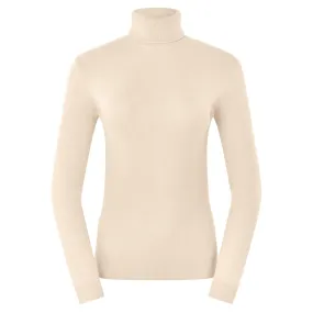 Pure Golf Glow Ladies Golf Roll Neck Champagne