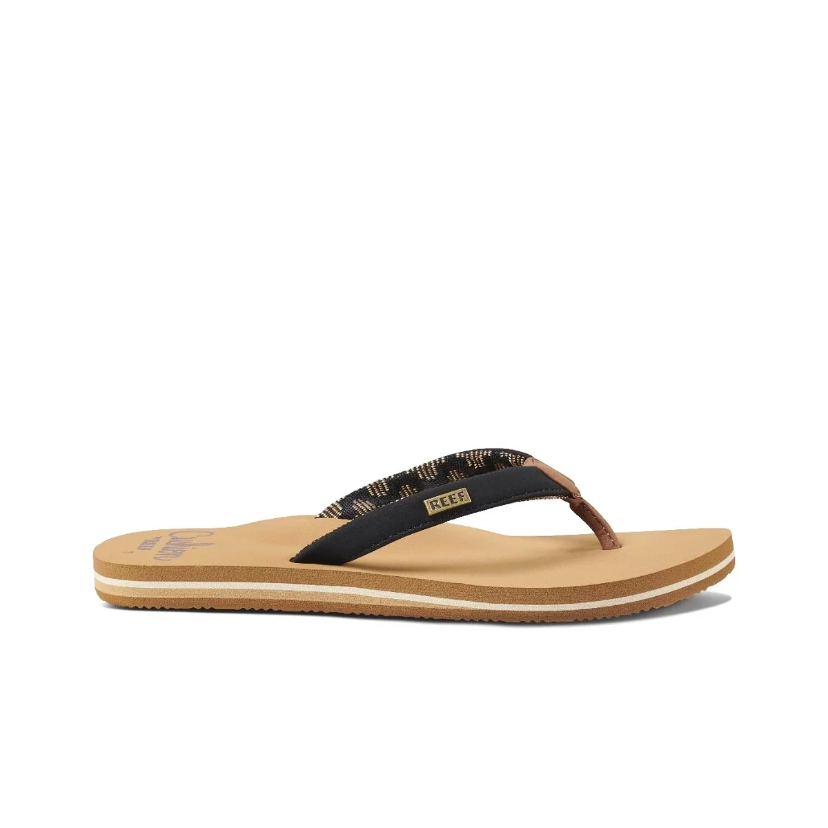 Reef Women's Cushion Sands - Black/Tan