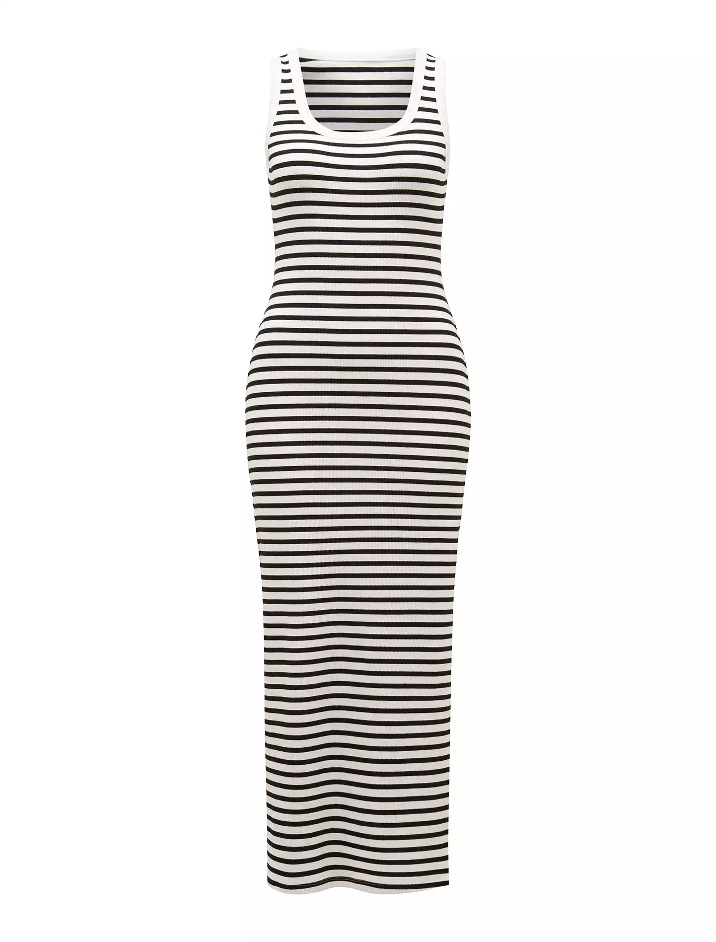 Samara Ribbed Jersey Midi Dress