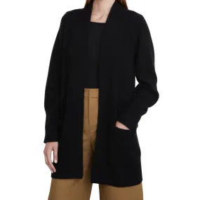 SHAWL COLLAR CARDIGAN BLACK