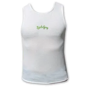 SockGuy Prolite Baselayer Made in the USA - Sleeveless White Size Small