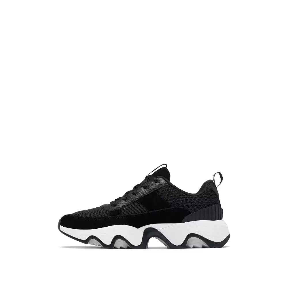 'Sorel' Women's Kinetic Impact II Lace Sneaker - Black / Sea Salt