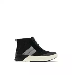 'Sorel' Women's Out 'N About III WP Mid Sneaker - Black / Sea Salt