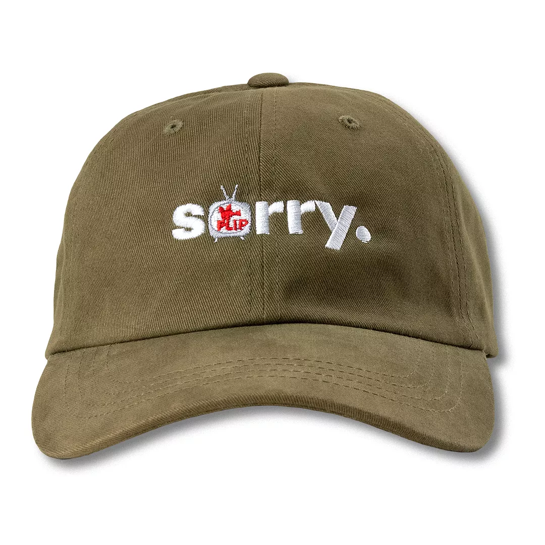 Sorry 20th Embroidered Hat - Multiple Colors