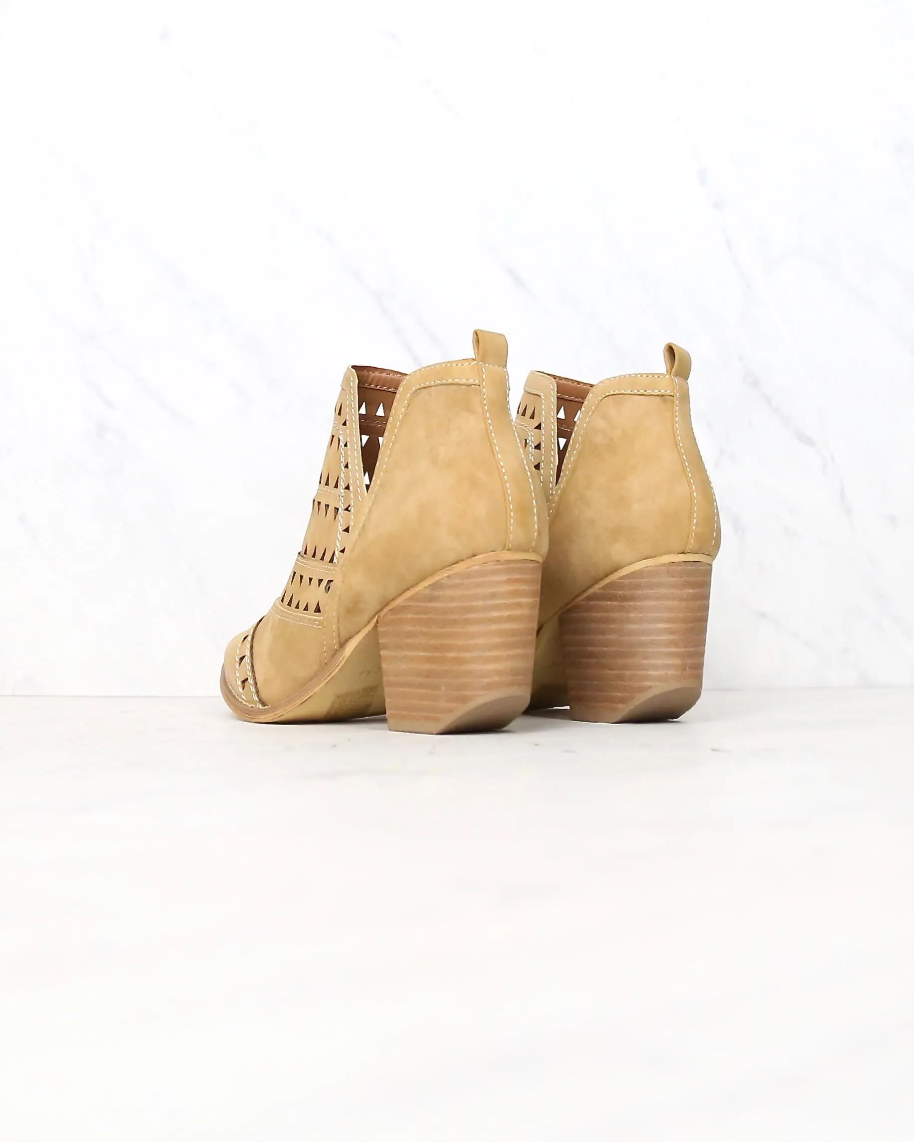 Spring Valley Cut Out Ankle Booties in More Colors