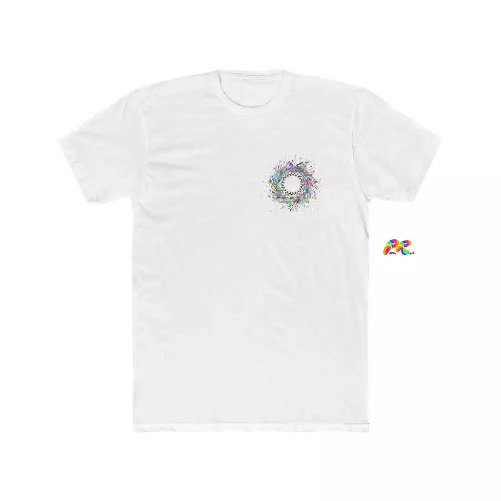 Surfing Circle Men's Cotton Crew T-Shirt