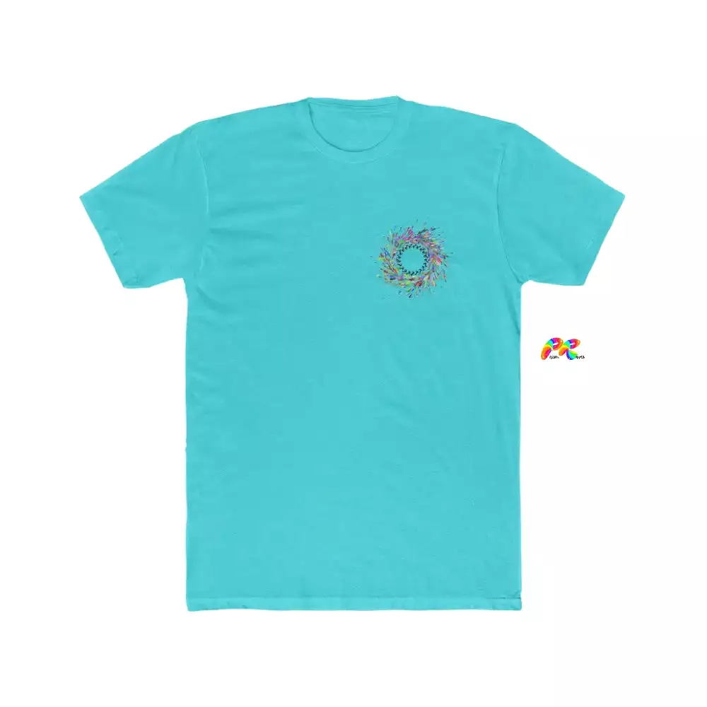 Surfing Circle Men's Cotton Crew T-Shirt