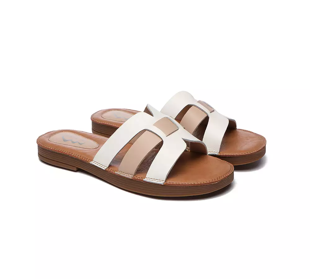 TARRAMARRA Ultra Soft Open Toe Woven Flat Sandals Women Sandals