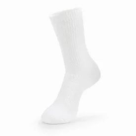 Thorlos Unisex WX Walking Moderate Cushion Crew Sock - White