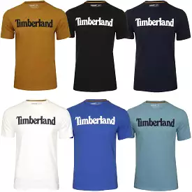 Timberland Mens Jersey T-Shirt 'Kennebec River Linea Tee'