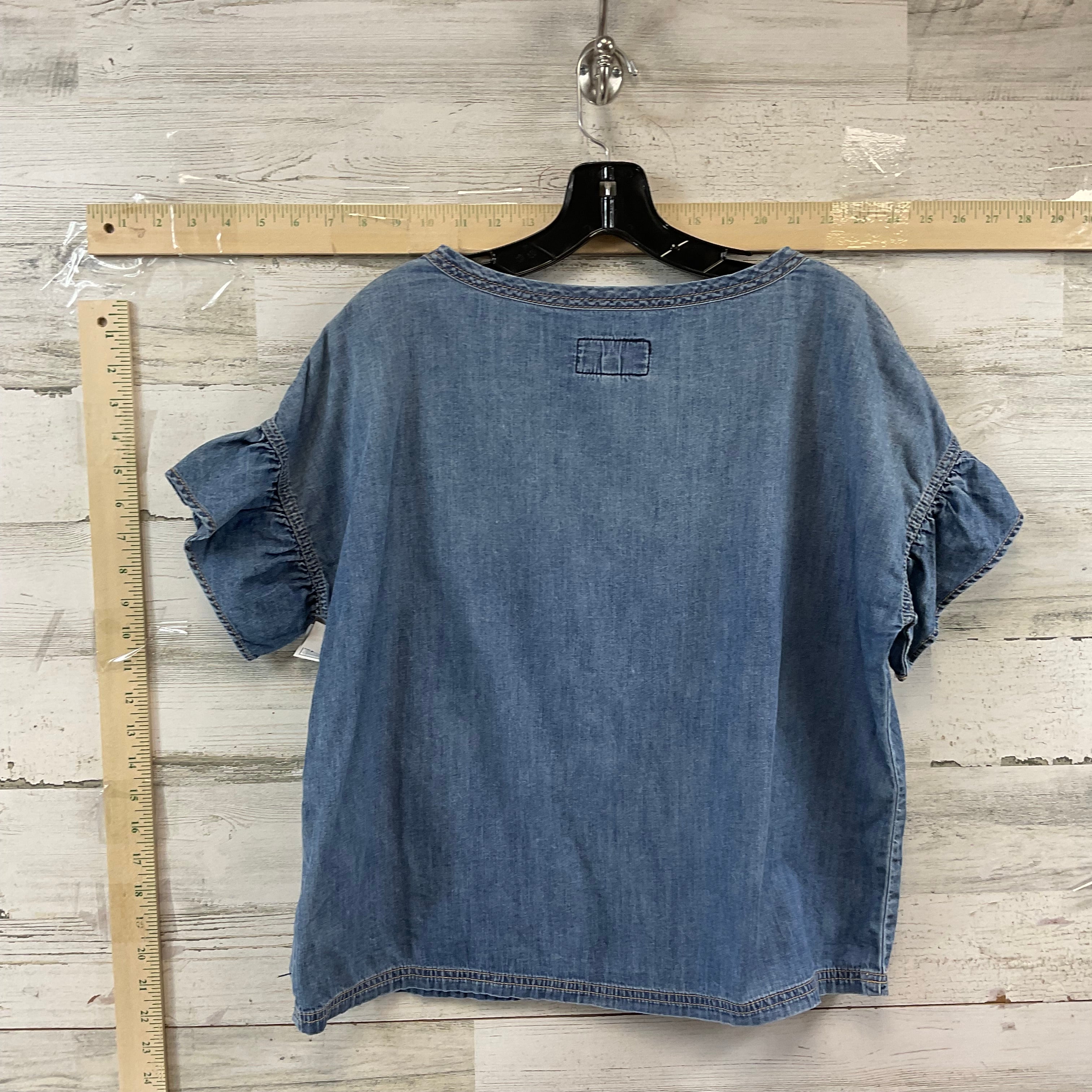 Top Short Sleeve By Current Elliott  Size: S