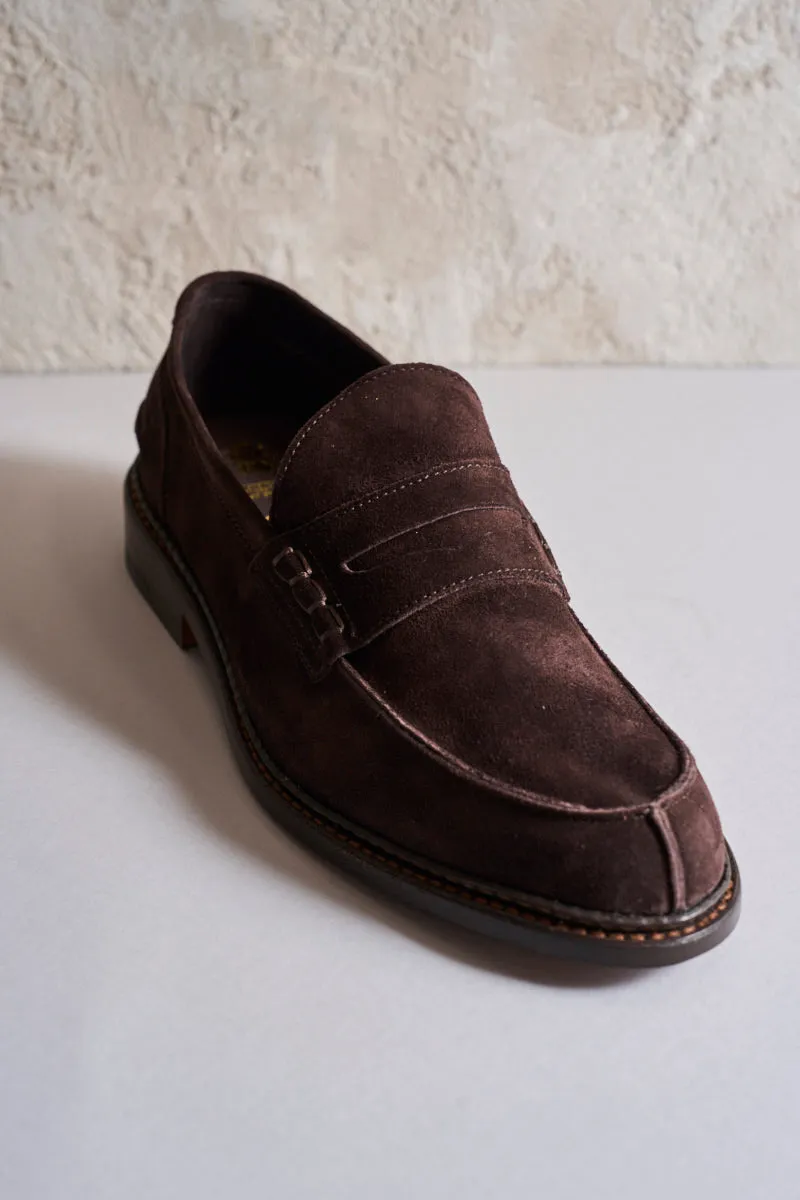 TRICKER'S Mocassino uomo Adam in pelle scamosciata