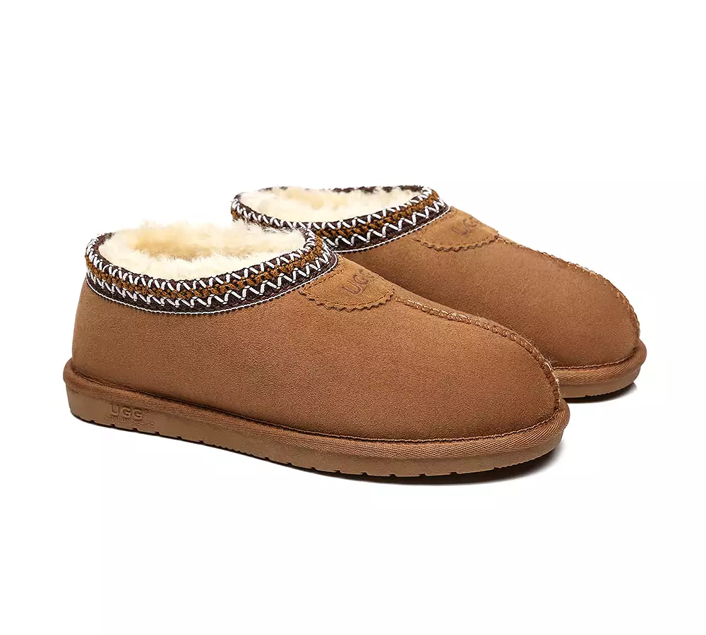 UGG Australian Shepherd Unisex Ankle Slipper Venus Twin-Face Sheepskin Home Slippers