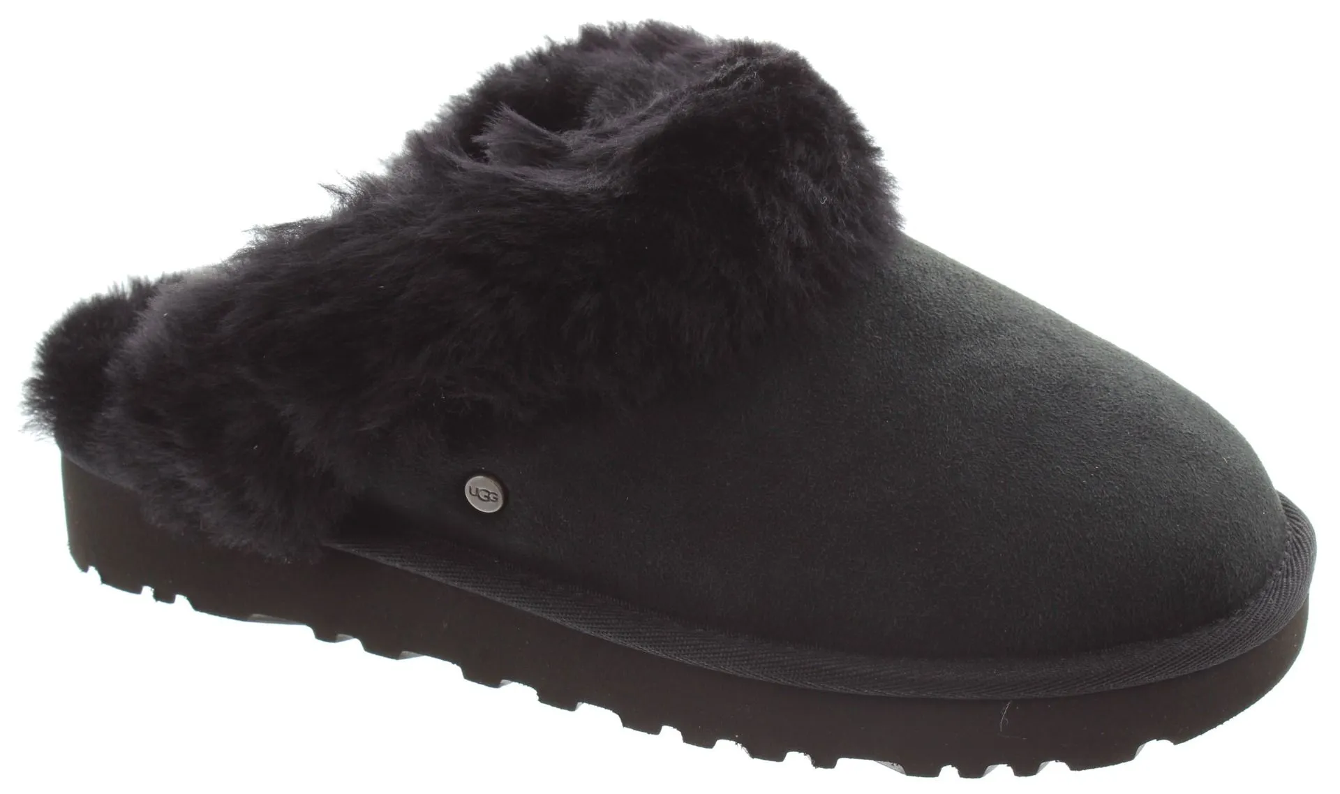 UGG Ladies Classic Slippers In Black