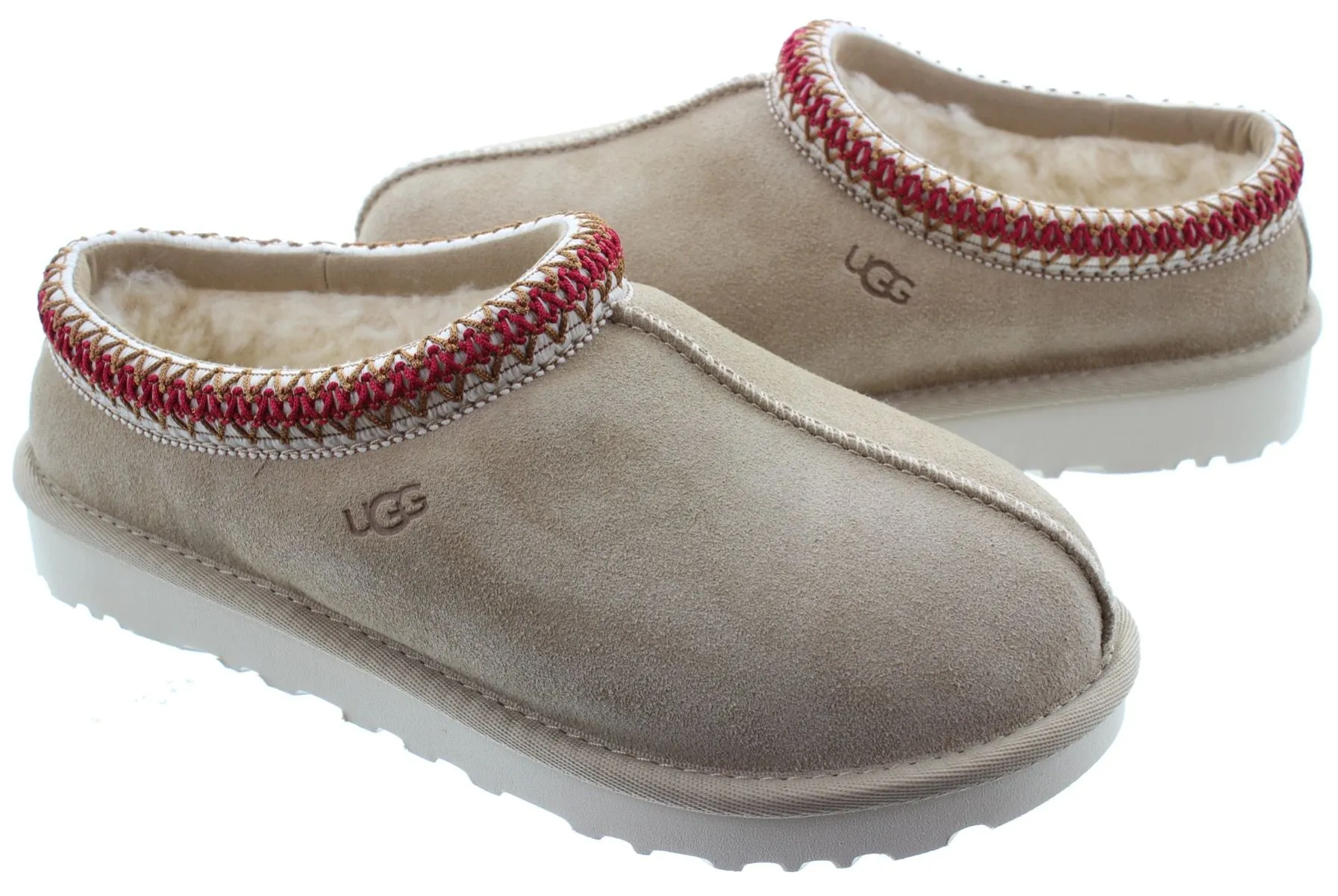 UGG Ladies Tasman Slippers In Sand