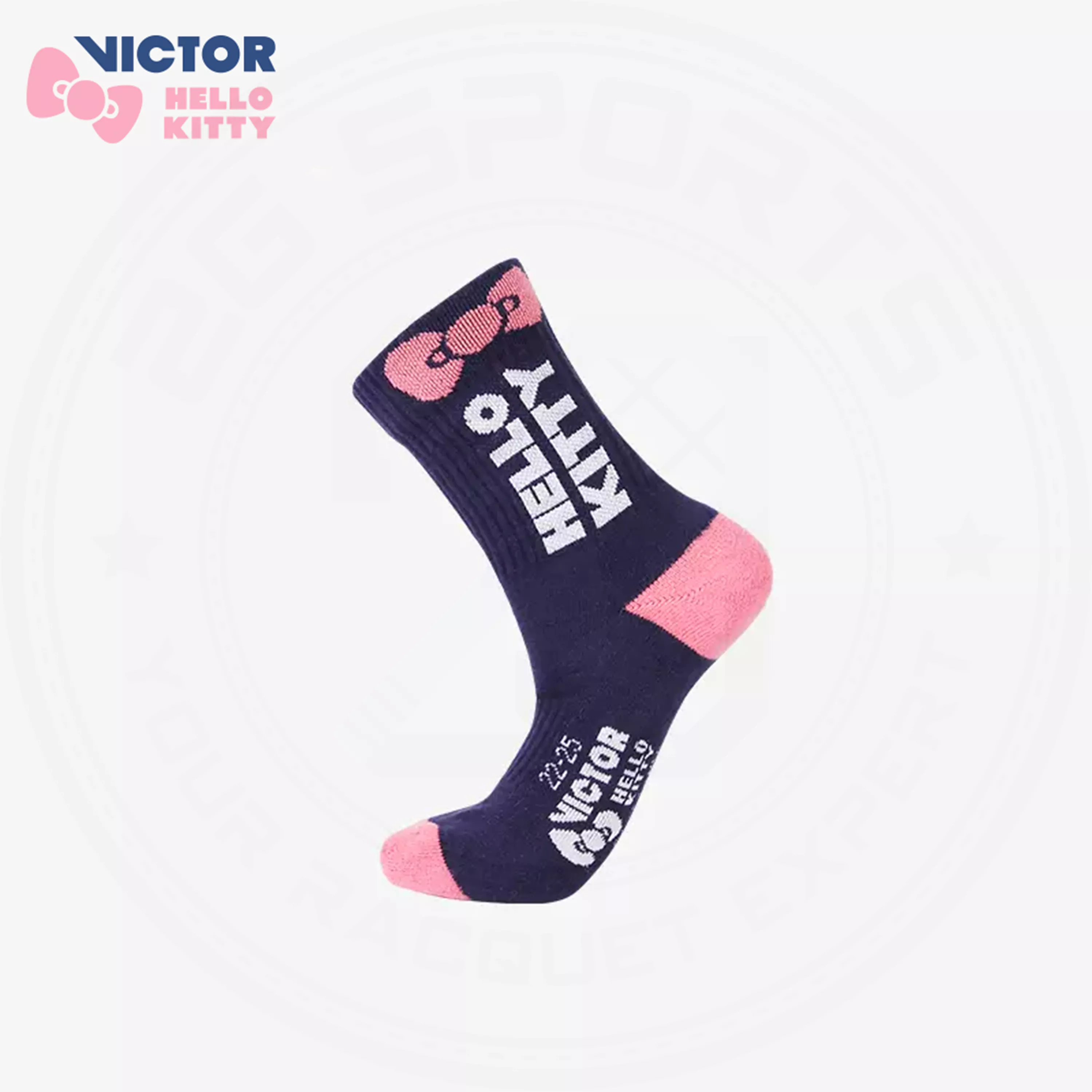 Victor X Hello Kitty SK-KT210 Socks Navy