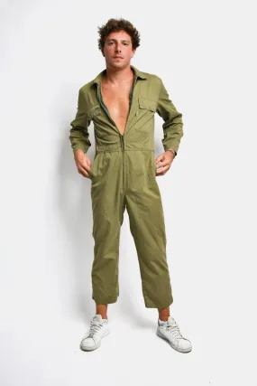 Vintage work coverall boilersuit men