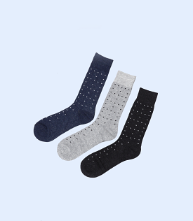 WA1028-MULTY-Mid-calf Socks For Men