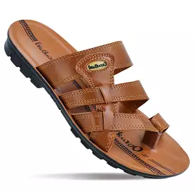 Walkaroo Men Sandals  - WG1426 Tan