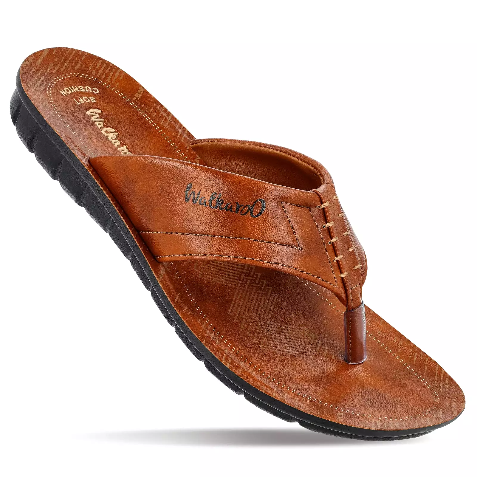 Walkaroo Men Sandals  - WG2010 Special tan