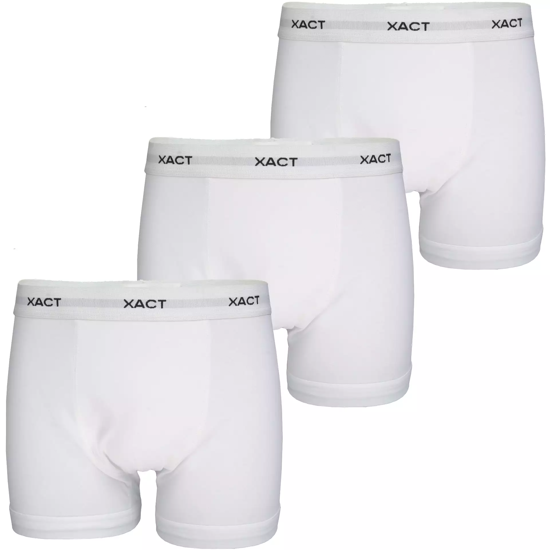 Xact Mens Cotton Stretch Boxer Shorts/ Trunks (3 Pack)