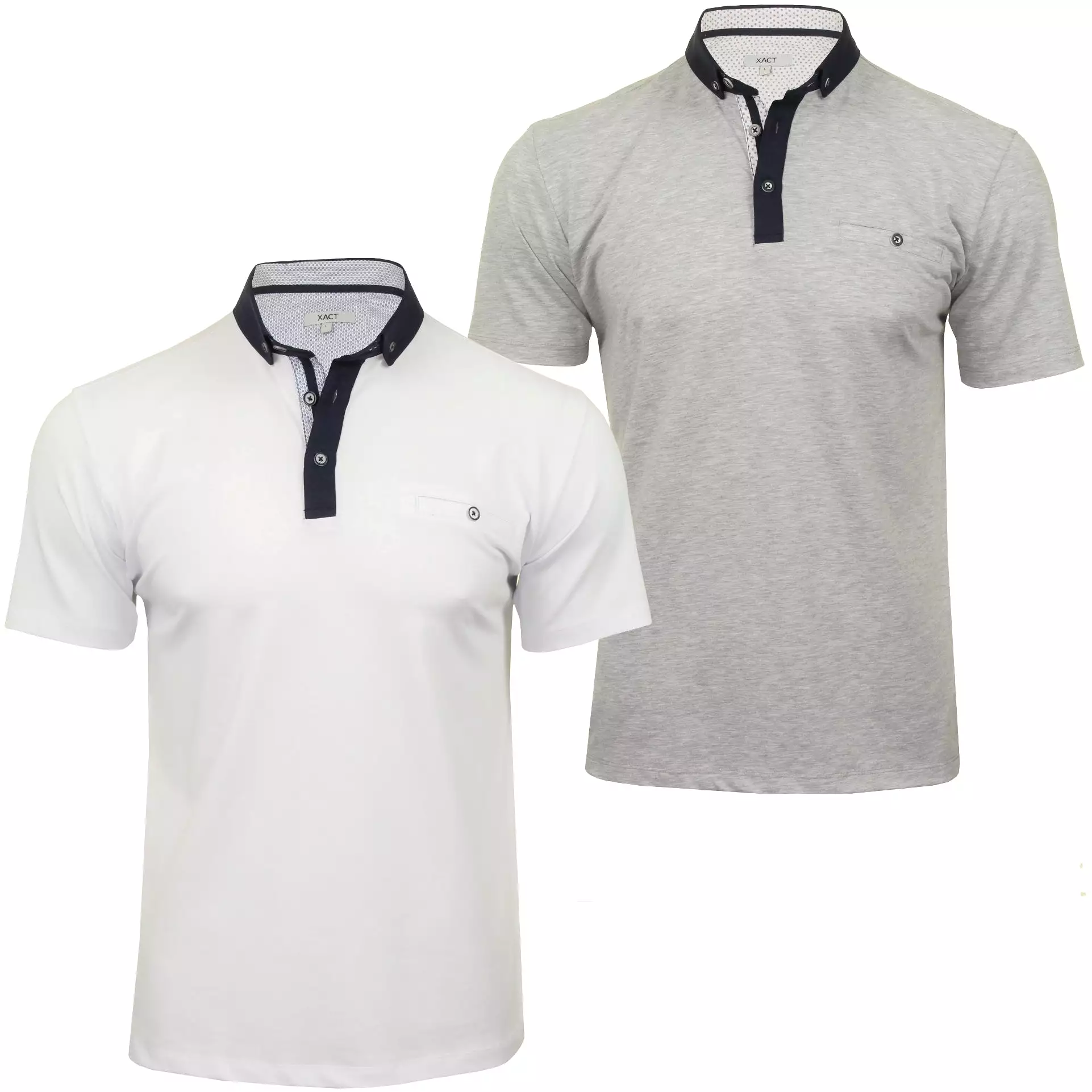 Xact Mens Polo T-Shirt - Short Sleeved